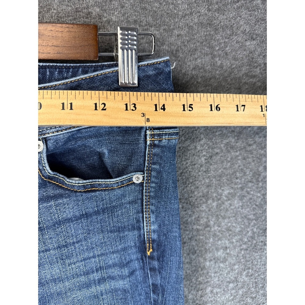 American Eagle Slim Boot Jeans Womens Size 2 Cowgirl Stretch Low Rise Country - Picture 7 of 13